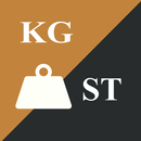 APK Kilograms to Stones / Kg to St Converter