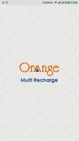 Orange Multi Recharge الملصق