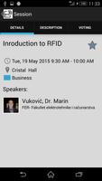 RFID Conference capture d'écran 2