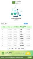 برنامه‌نما 화학물질정보 MSDS검색 화학물질안전보건자료 세이프인포 عکس از صفحه