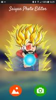 Saiyan Photo Effects Camera Cartaz