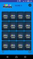 Color Memory Cards Poster