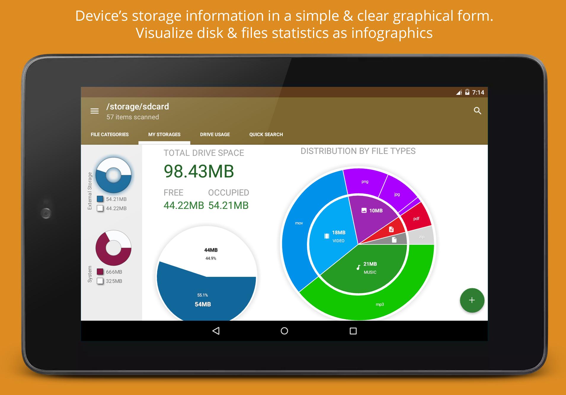 Advanced Storage Analyzer Beta تصوير الشاشة 11.