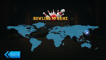 Grève Dix Quilles De Bowling Affiche