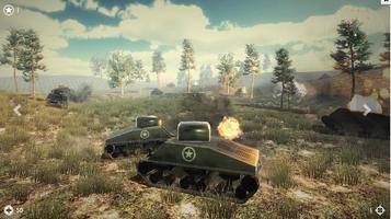 Army Tank Wars Battle постер