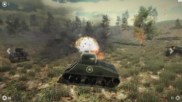 Army Tank Wars Battle imagem de tela 2