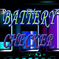 Purple Battery Checker الملصق