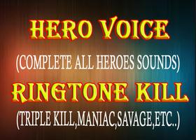 Ringtone Hero Voice Mobile Legend Ekran Görüntüsü 1