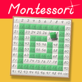 Hundred Board Patterns - Montessori Math for Kids