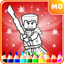 Coloring Book For Ninja ZaneGo APK