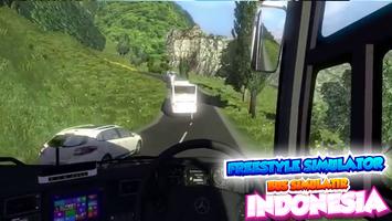 Indonesia Bus Simulator Games Affiche