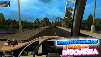 Indonesia Bus Simulator Games تصوير الشاشة 1