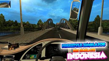 Indonesia Bus Simulator Games captura de pantalla 1