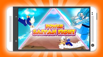 Power Saiyan Fighting Games Affiche