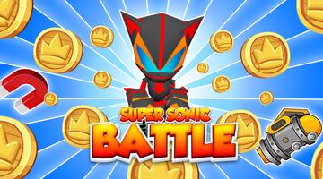 🏃Super Sonic-Battle - Runner โปสเตอร์