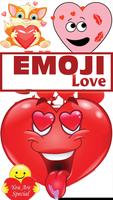 Love Emojis Affiche