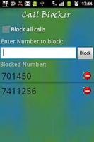 Call Blocker captura de pantalla 1