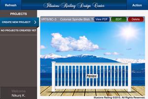 پوستر Illusions Railing Designer