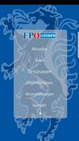 FPÖ Leoben poster