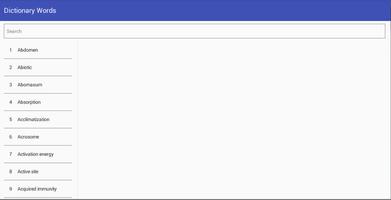 Medical Dictionary स्क्रीनशॉट 1