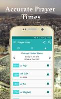 Prayer times poster