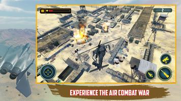 Gunship вертолет 2019 - Air Combat Fighter Игры скриншот 2