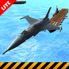 Real Flying Jet War 3D: Flugzeuge Naval Air Strike Zeichen