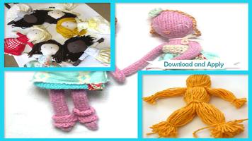 Easy DIY Yarn Dolls Step by Step الملصق