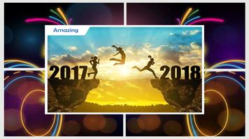 Feliz año nuevo 2018 captura de pantalla 2