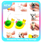Wonderful Polymer Clay Earrings icon