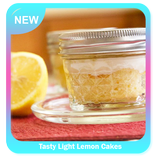 Bolos de limão limpos saborosos