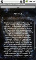 Aquarius Bsness Compatibility poster