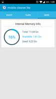 Mobile Cleaner Lite screenshot 2