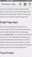 Learn Cordova Full Screenshot 3