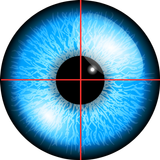 (Prank) Iris eye scanner Zeichen