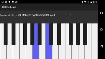 MIDI Keyboard capture d'écran 1