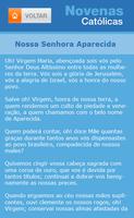 برنامه‌نما Novenas Orações Católicas عکس از صفحه