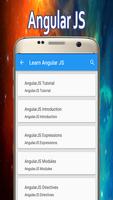 Learn Angular JS پوسٹر