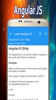 Learn Angular JS capture d'écran 2