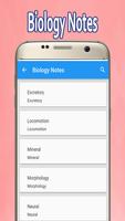 Biology Notes скриншот 2
