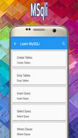 Learn MySQLi تصوير الشاشة 2