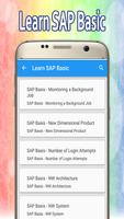 Learn SAP Basics पोस्टर