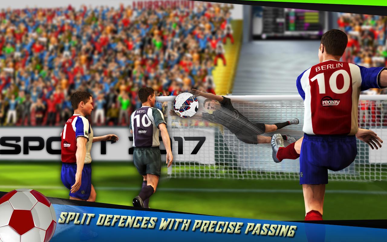 3D Real Ponsel Sepakbola APK Download Gratis Olahraga PERMAINAN