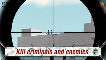 Police sniper: Anti terrorist poster