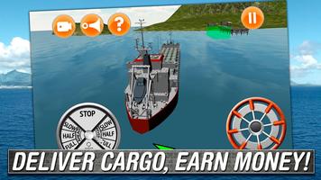 Simulateur de Cargo 3D: Navire capture d'écran 2
