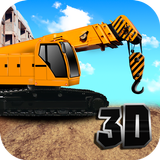 Crane Driving Simulator 3D أيقونة
