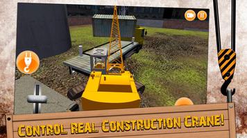 Crane Driving Simulator 3D الملصق