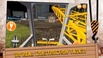 Crane Driving Simulator 3D تصوير الشاشة 1