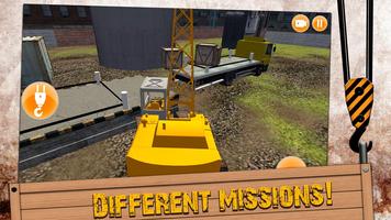 Crane Driving Simulator 3D تصوير الشاشة 2