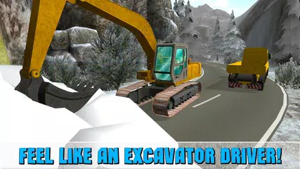 Snow Excavator Simulator 3D APK download